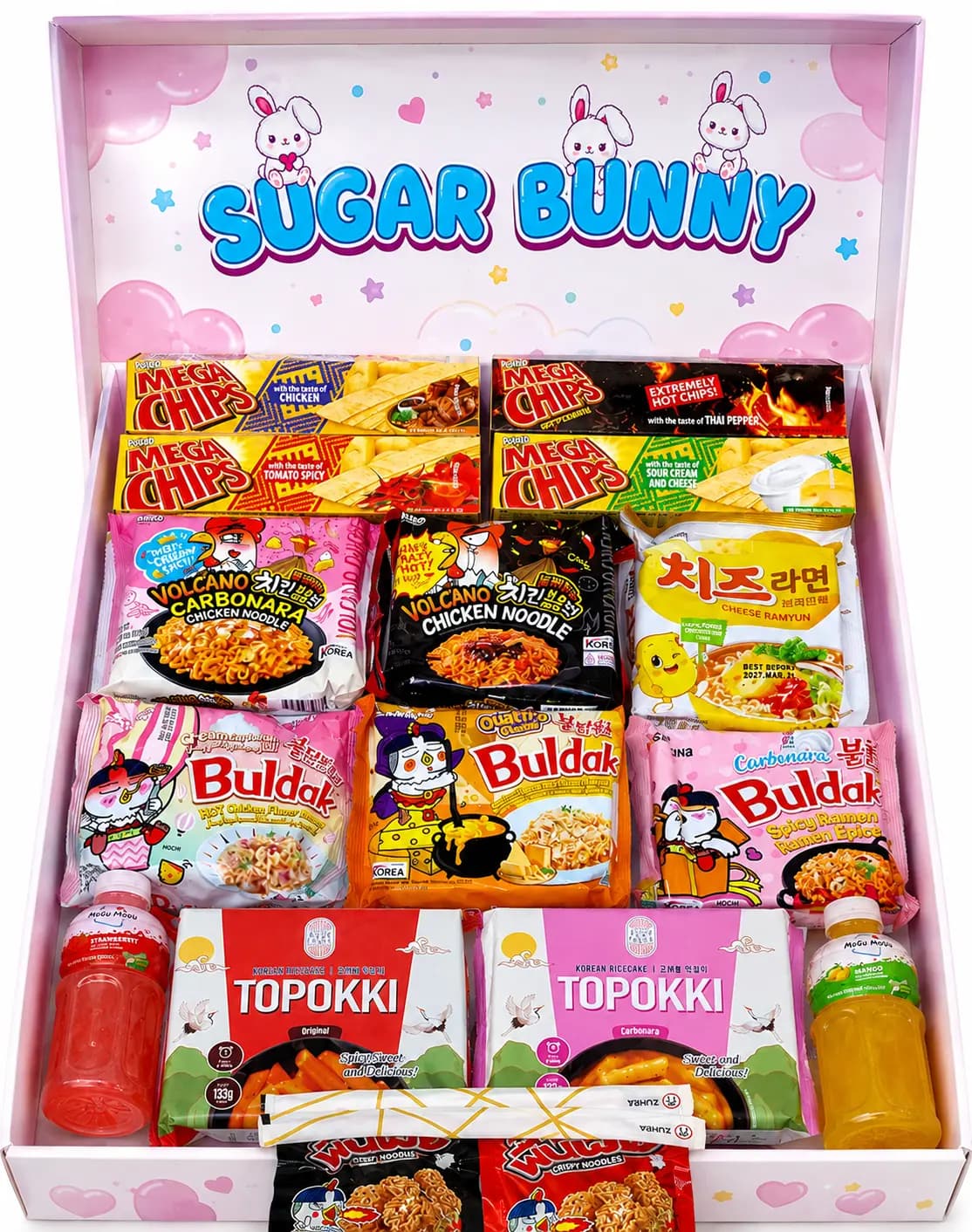 بوكس هدايا كوري متكامل من Sugar Bunny