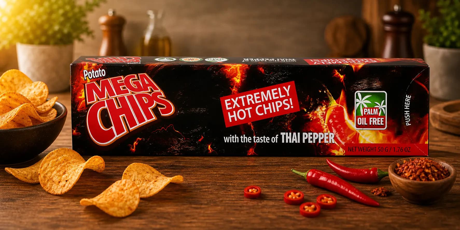 شيبس (Mega Spicy)