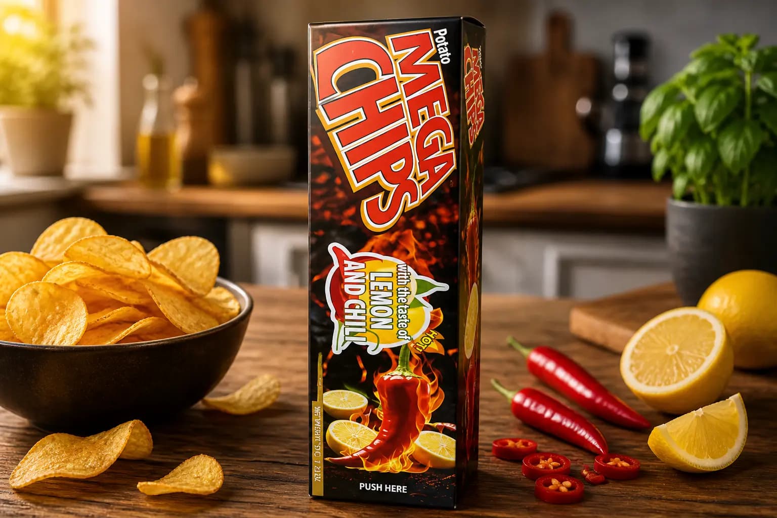 شيبس (Mega Lemon & Chili)