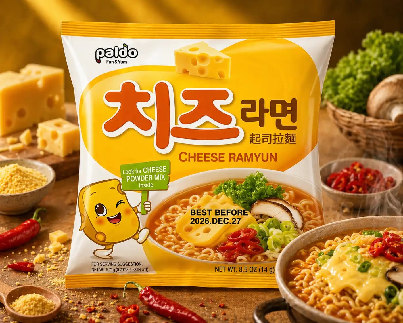 بالدو (Cheese Ramyn)