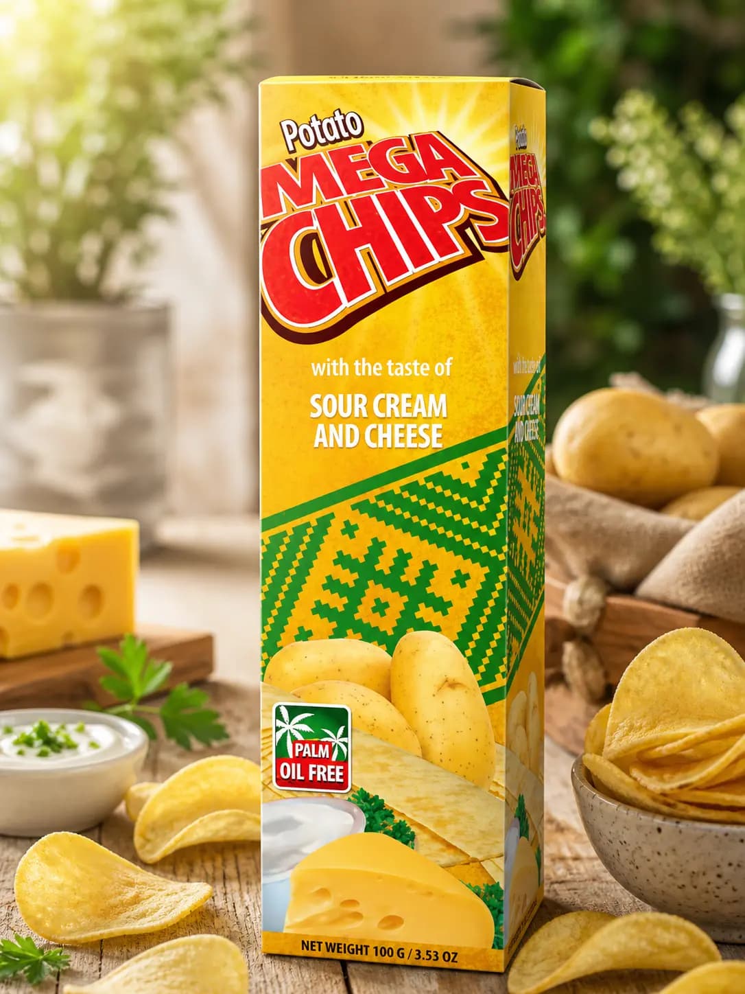 شيبس (Mega Sour Cream)