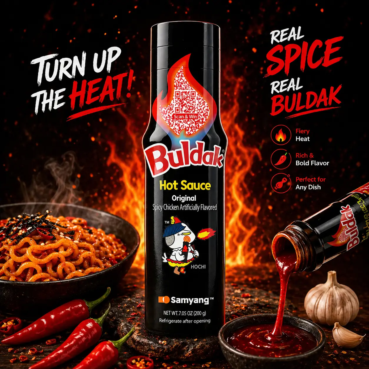 بولداك (Spicy sauce)